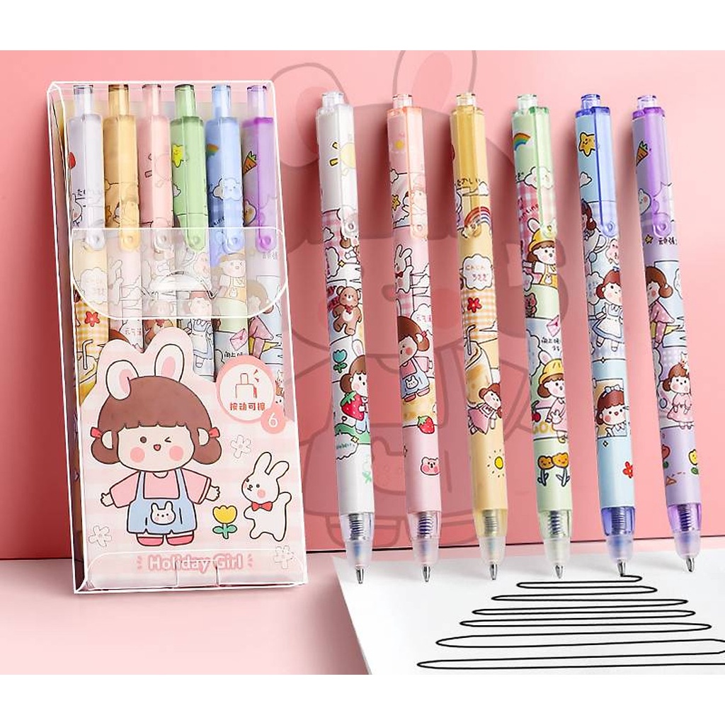 Bút Bi Mực Xanh Xóa Được