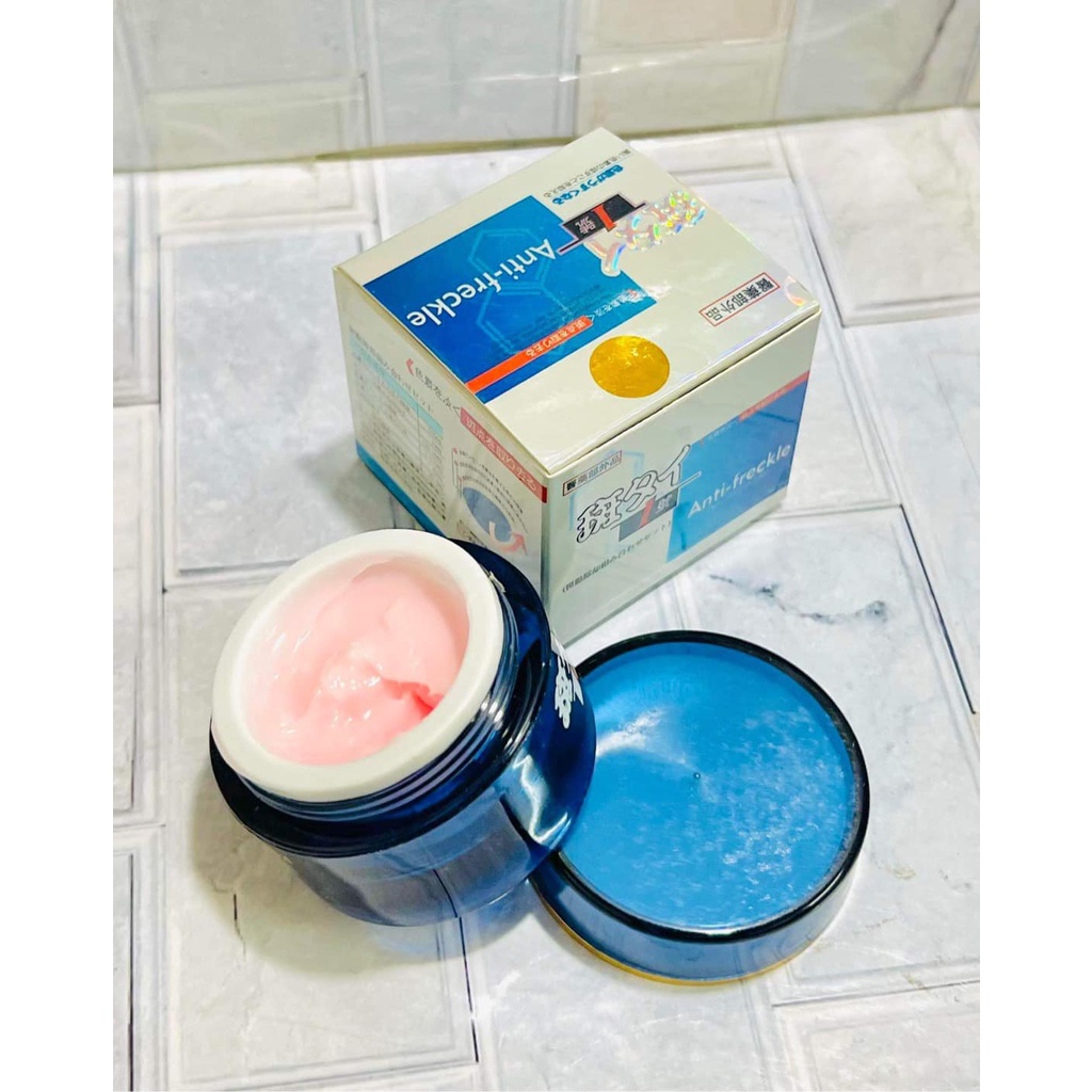 Kem dưỡng da nám tàn nhang dưỡng trắng da ANTI - FRECKLE JAPAN xanh dương ngọc trai hồng - HX1765