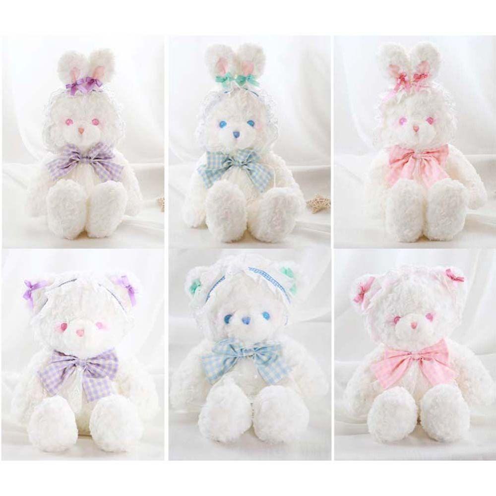 AARON1 Thỏ Nhồi Bông Mềm Mại Trang Trí Nhà Cửa