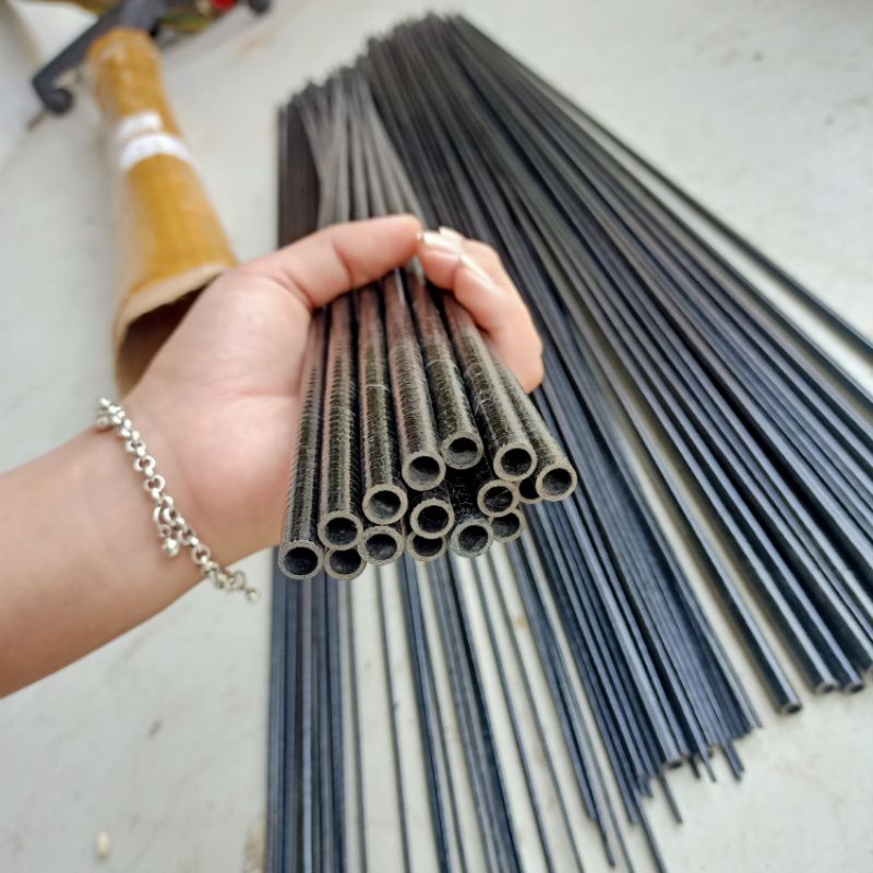 Nan cacbon xoắn làm diều 80cm đến 1m1