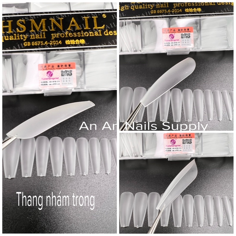 Móng up HSM Chính Hãng bầu tròn , nhọn , vuông ,bầu nhọn nhám