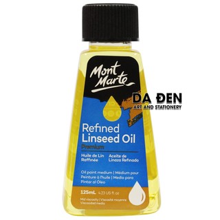 [DA ĐEN - QUẬN 3] Dung Môi Sơn Dầu Mont Marte Mediums 125ml