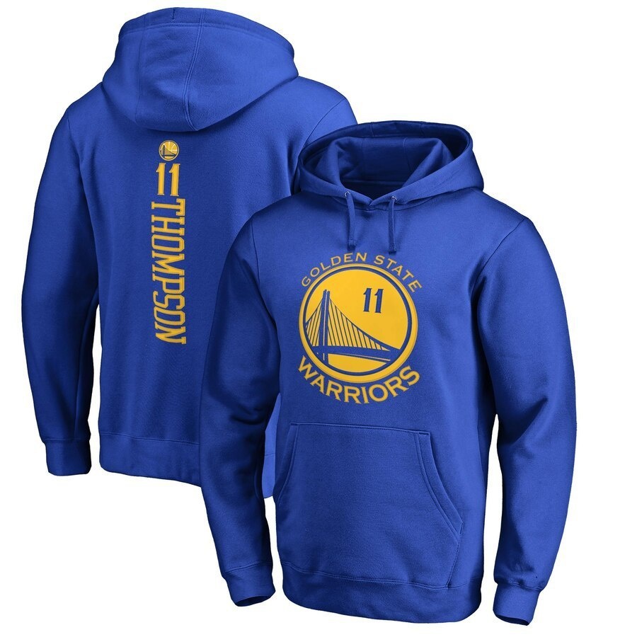 Áo Hoodie Bóng Rổ NBA Curry Thomson Jersey Dáng Rộng Giản Dị