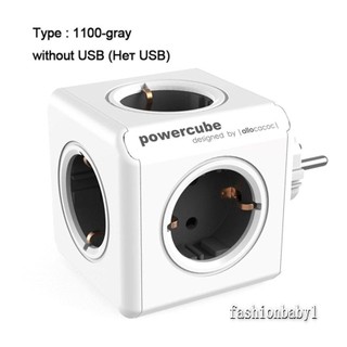 Powercube Creative Cube Socket Power Strip Socket EU Plug Power Strip USB Multi Smart Plug Conversion Socket