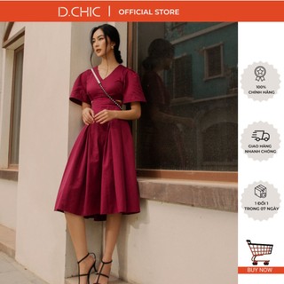 Đầm xếp ly eo cut - out chạy chun d.chic ms: 2812916