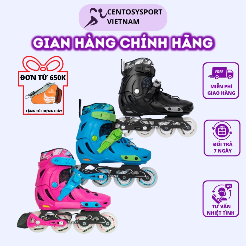 Giày Patin Trẻ Em Cao Cấp CENTOSY W198-QS - Có Frorm Giầy Chắc Chắn, Phanh An Toàn - Centosy Sport Việt Nam