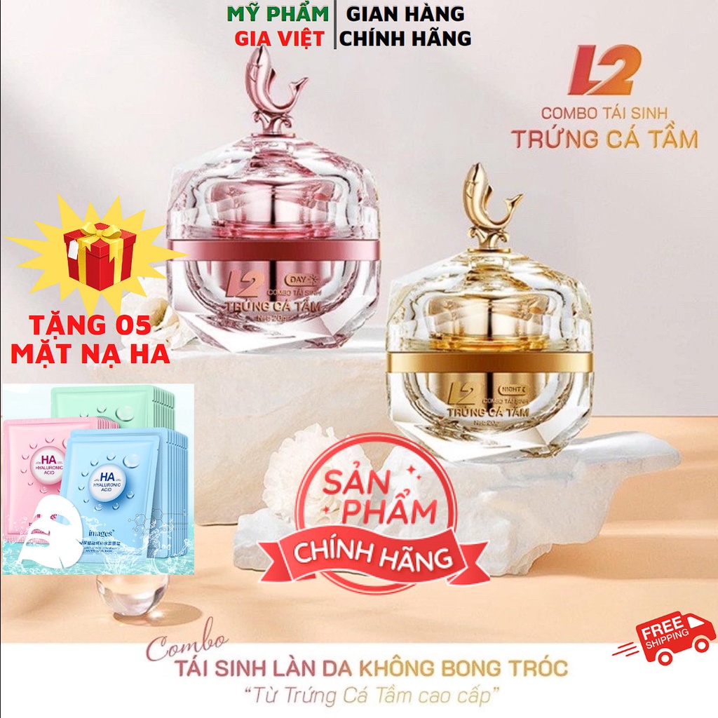 Kem Tái Sinh Trứng cá Tầm L2 - 20gram