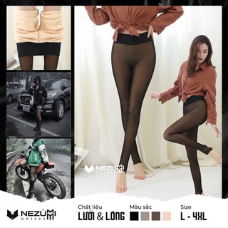 (Có sẵn) Quần tất lót lông 3D Cao Cấp Hàn Quốc (hàng nhập khẩu)