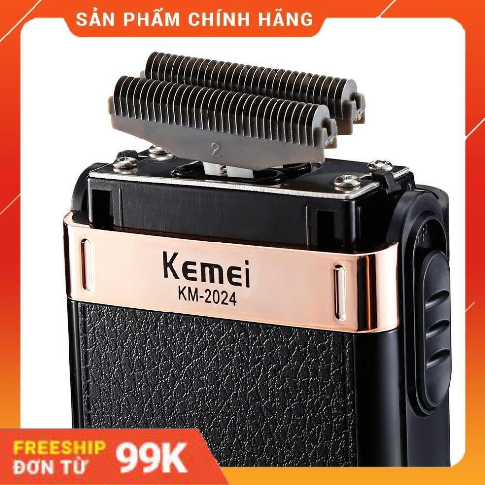 Máy Cạo Khô Siêu Sát Siêu Trắng KEMEI KM 2024 - Hàng Nhập Khẩu