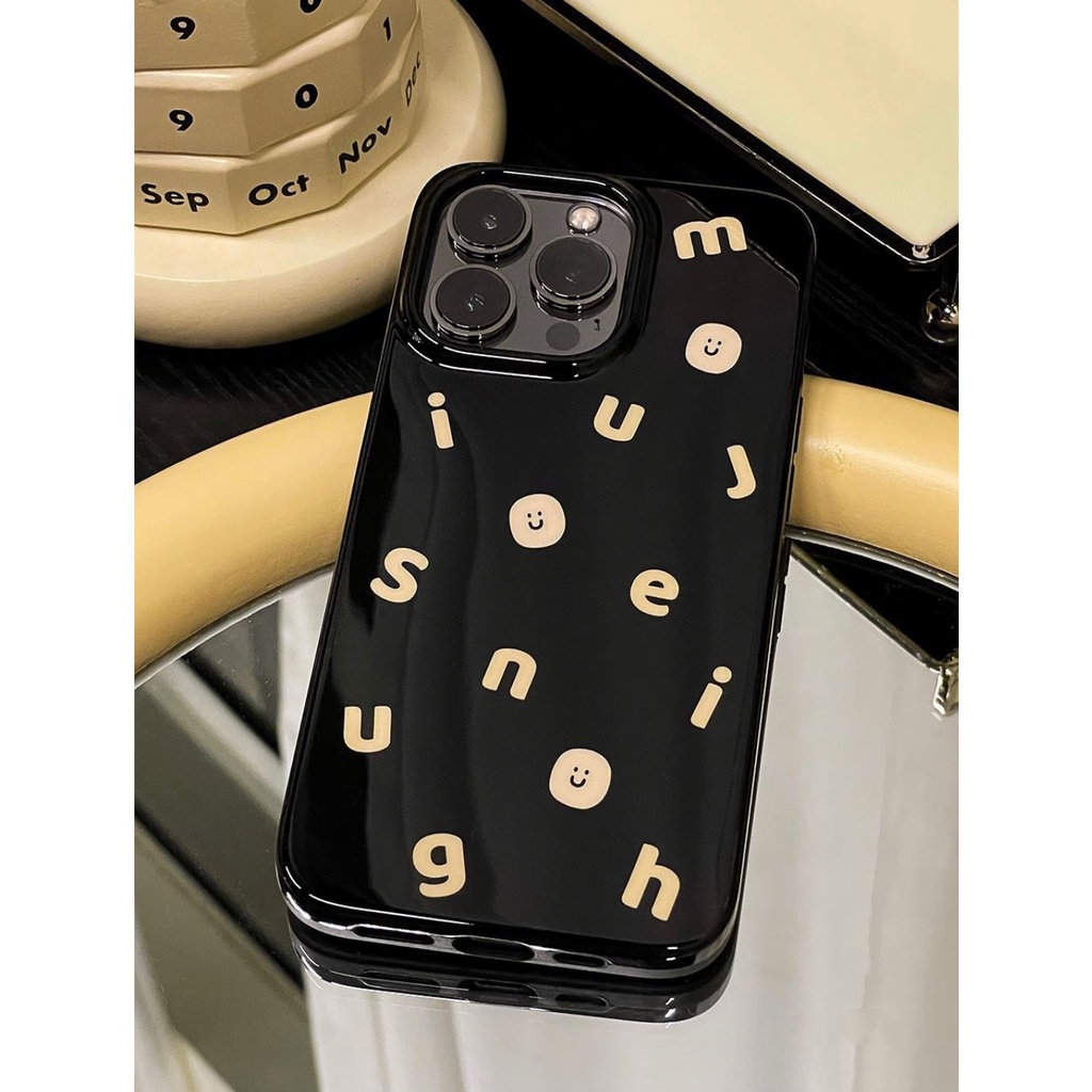Ốp Điện Thoại TPU Hình Mặt Cười Cho iPhone 13 13pro 13prm 11 7Plus 8Plus Xr XS 13 12 Pro Max 14 14pro 14Plus 12 14promax