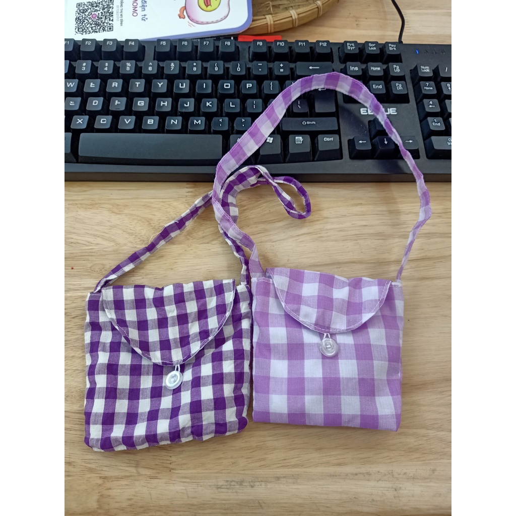 ẾCH XANH Đeo Túi Dễ Thương - Gấu Bông Đình May