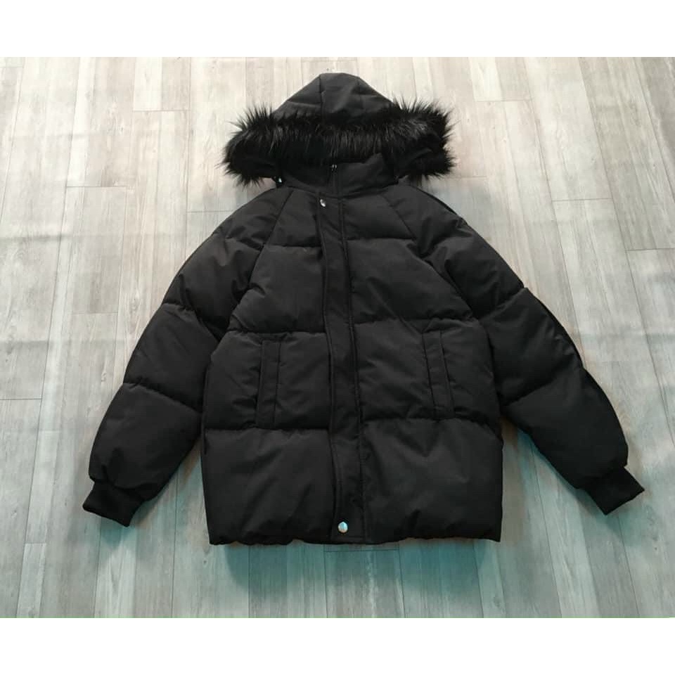 ÁO PHAO BÔNG GÒN PHỒNG PHỐI MŨ LÔNG SIÊU ẤM HÀNG QC LOẠI TỐT