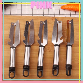 Dao Bào 2 Lưỡi inox 5 trong 1 Sắc Bén PINKWISH