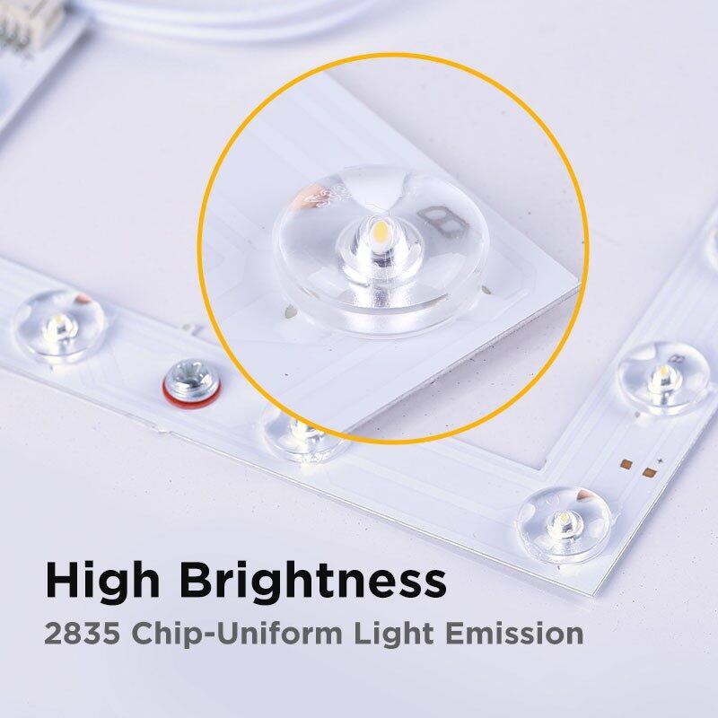 CHUANGYANG Đèn Led Gắn Trần 3 Màu 50W 70W Hiện Đại