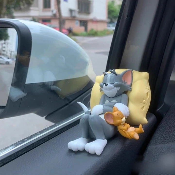 Tom And Jerry Trang Trí Taplo Xe Ô Tô, Xe Hơi, Bàn Làm Việc, Bàn Học Miashop