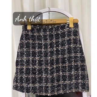 Chân váy dạ Qc