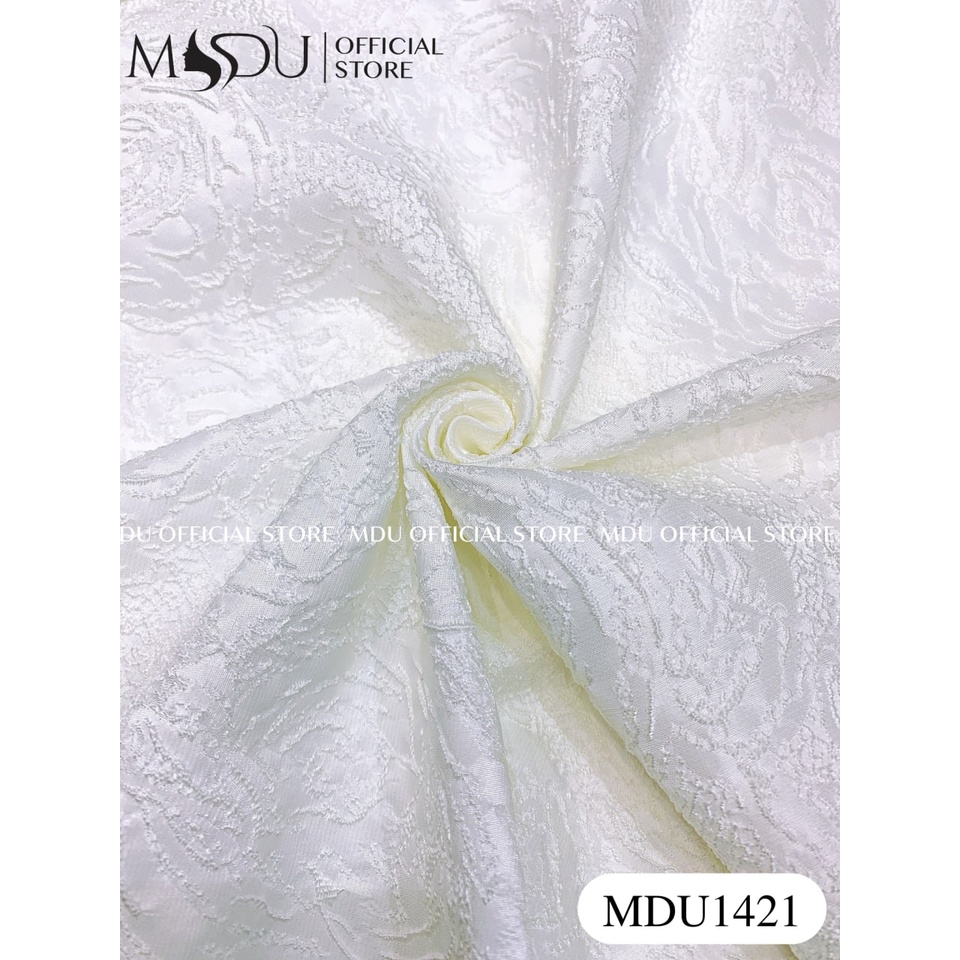 Váy thiết kế chất tafta gấm Nhật cao cấp sang chảnh MDU1421- MDU COLLECTION