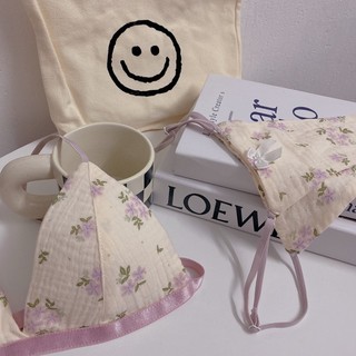 Set đồ lót cotton musline Hoạ Y - Design by The Heidi