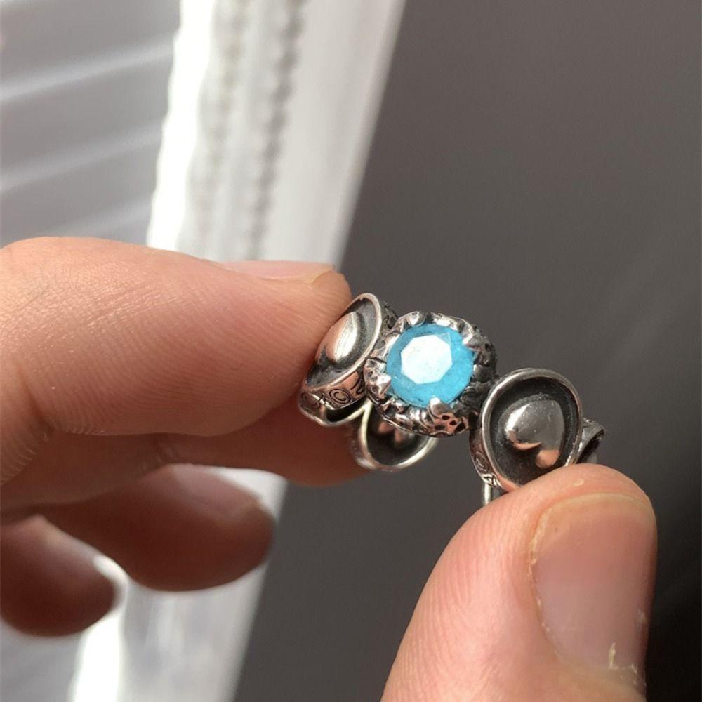 Nhẫn Hở Họa Tiết Hình Học Phong Cách Vintage Thời Trang Sang Trọng Cho Nữ