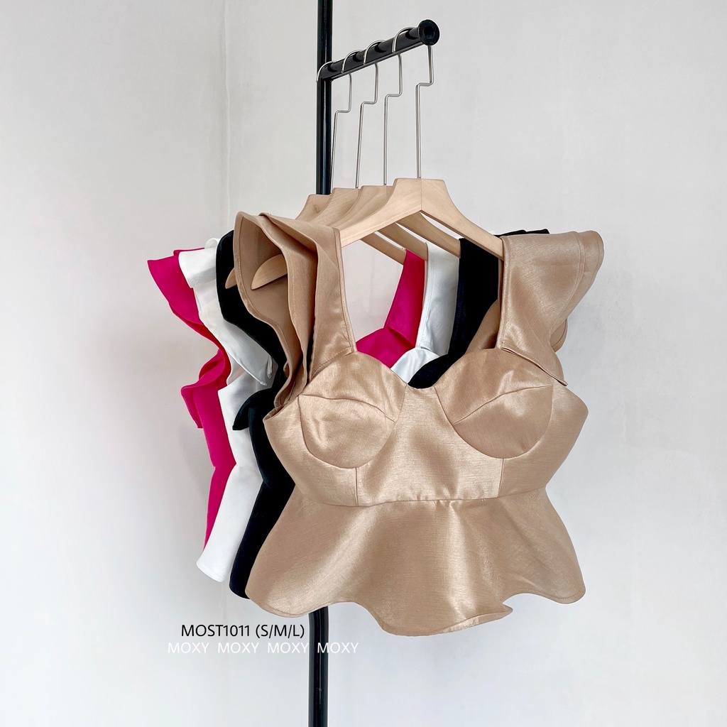 MOST1011 - Audrey V-neck Top