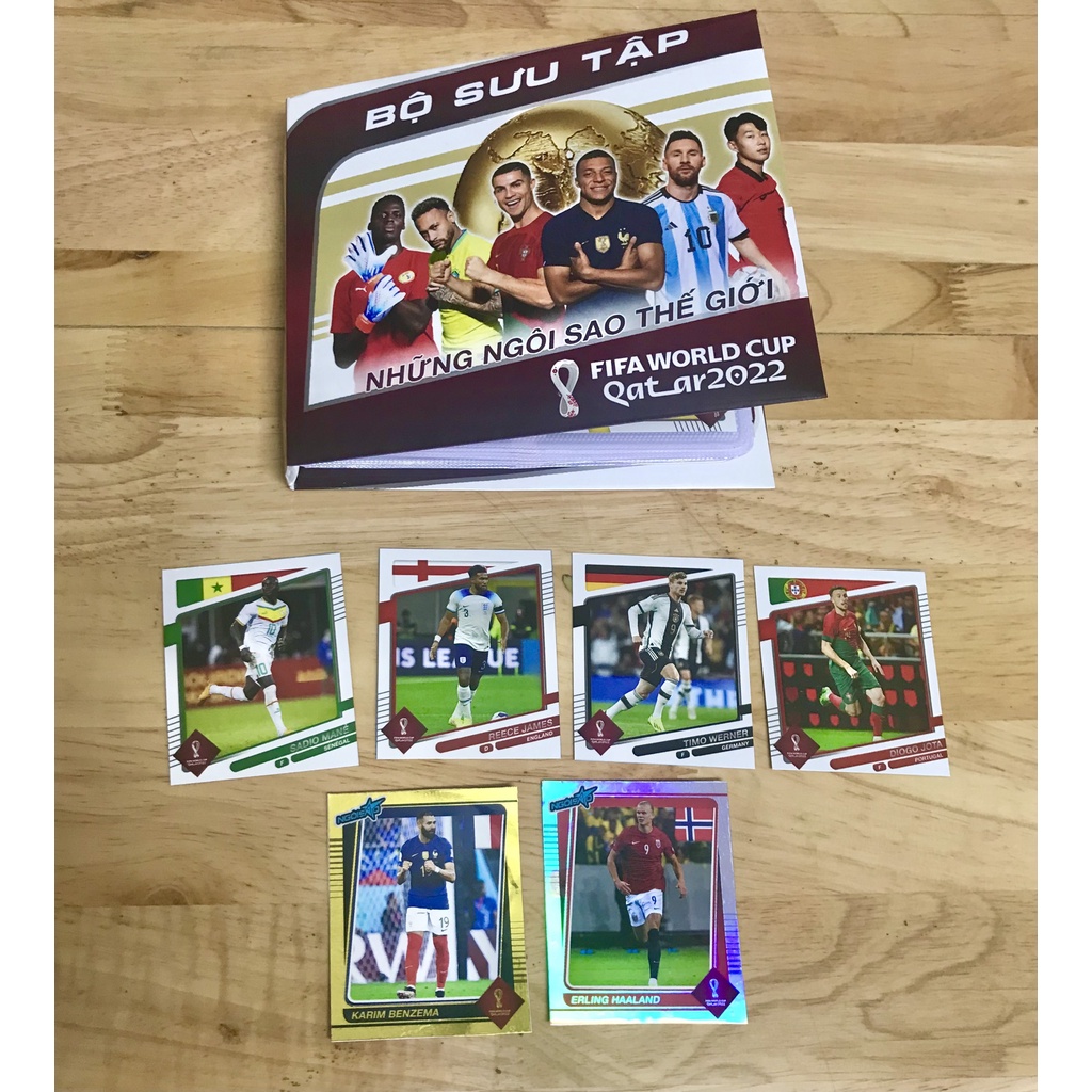- BST Album thẻ in Vô địch bóng đá thế giới WC 2022 HOT