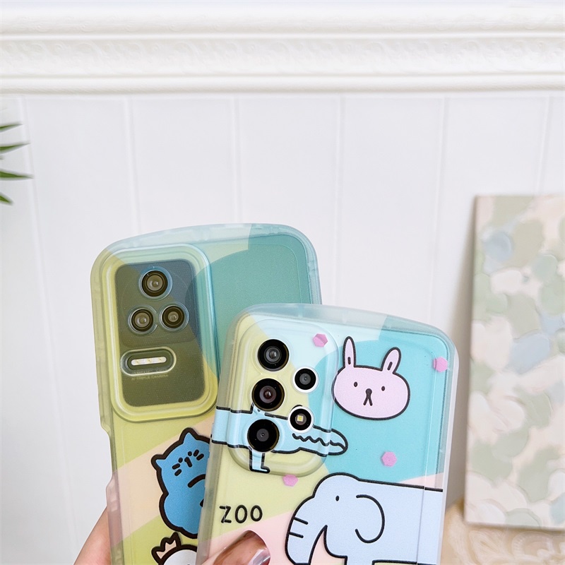 Ốp Điện Thoại Hình Oval Dễ Thương Cho Samsung Galaxy A73 A72 A53 A52 A33 M33 5G A23 A13 4G