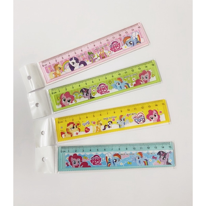 1 thước kẻ in hình ngựa Pony dài 15cm