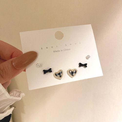 Bông Tai Hoa Tai Bạc 925 Mini Set Đủ Kiểu Phong Cách Hàn Quốc Hot Trend Dobi B13