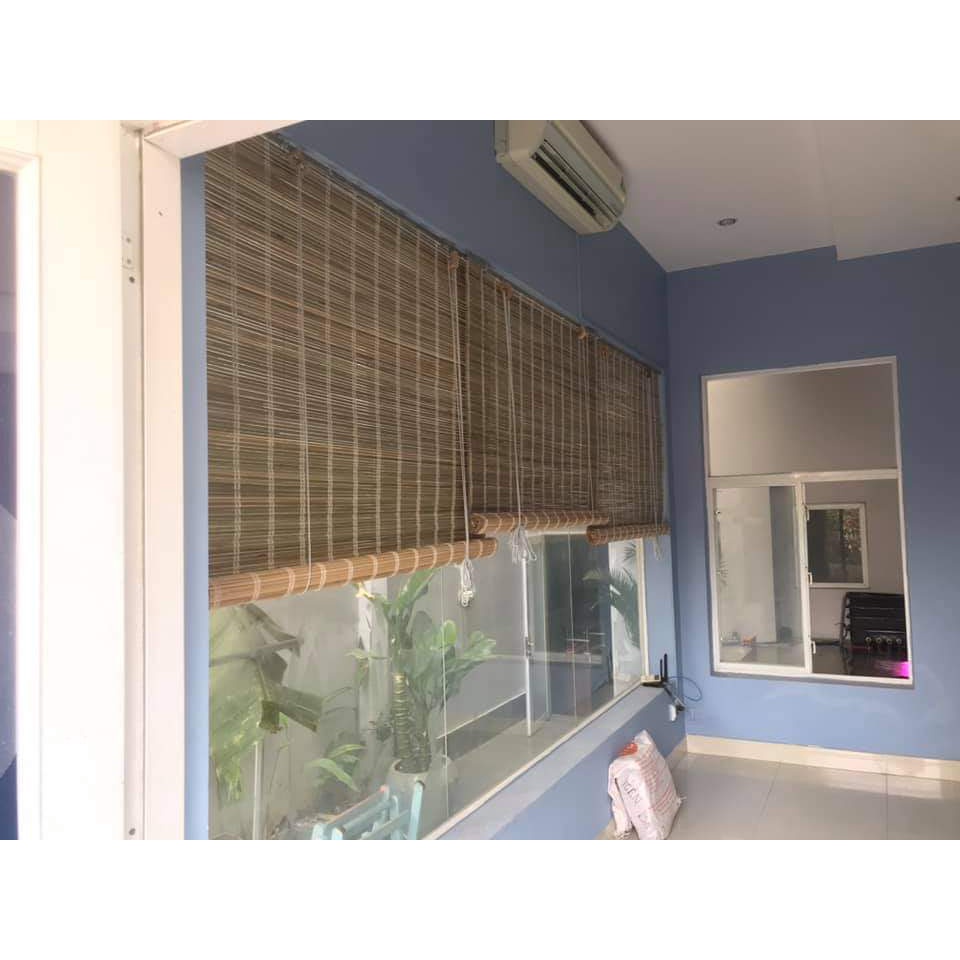 Mành che nắng cửa sổ (mành che bàn thờ, mành thả trần,rèm che nắng,rèm cuốn chống nóng)