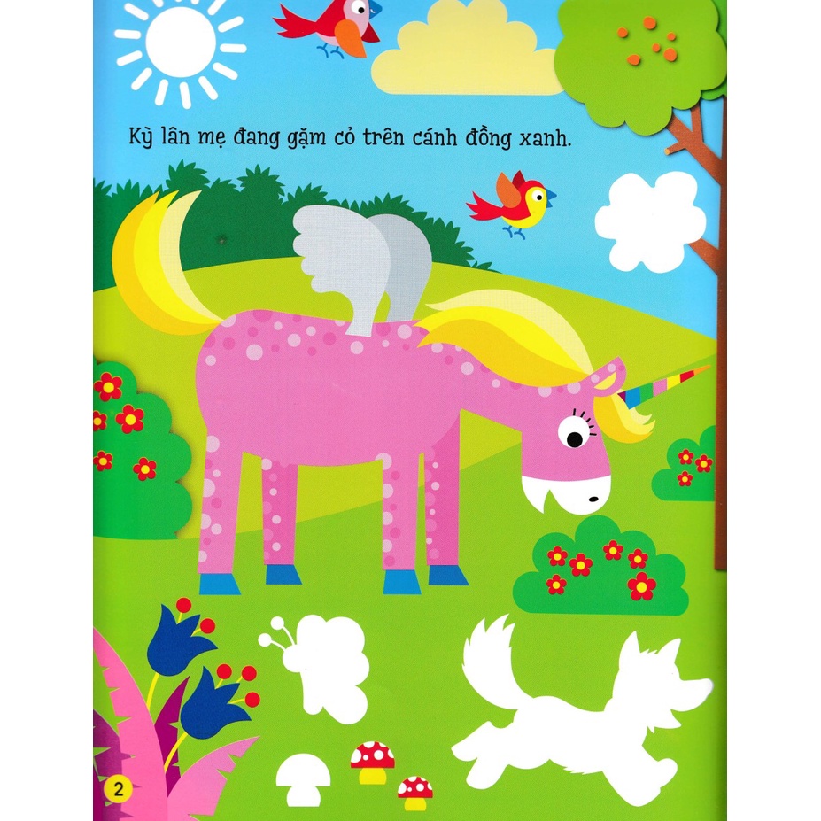 Sách - Dán Hình Đầu Đời Cho Bé - Unicoms - ND