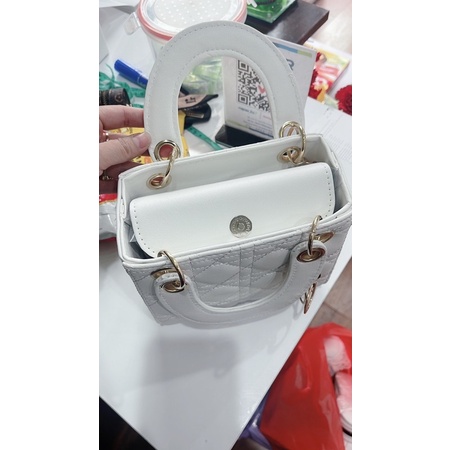 Túi hộp dáng thanh lịch, đeo chéo, sách tay