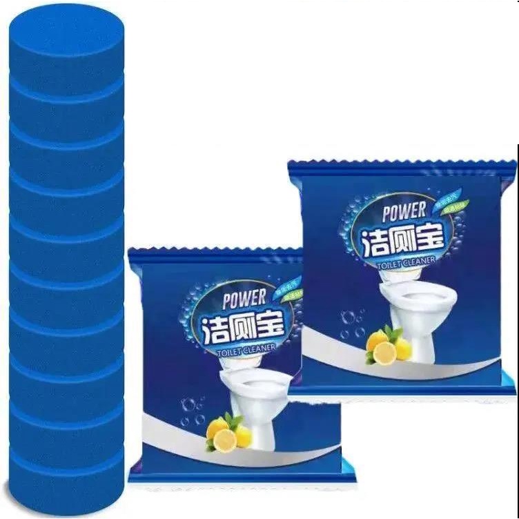 🍉Tẩy Bồn Cầu Hương Chanh Dạng Bột, Viên Thả Nước Bồn Cầu Diệt Khuẩn 40g-DUASHOP.