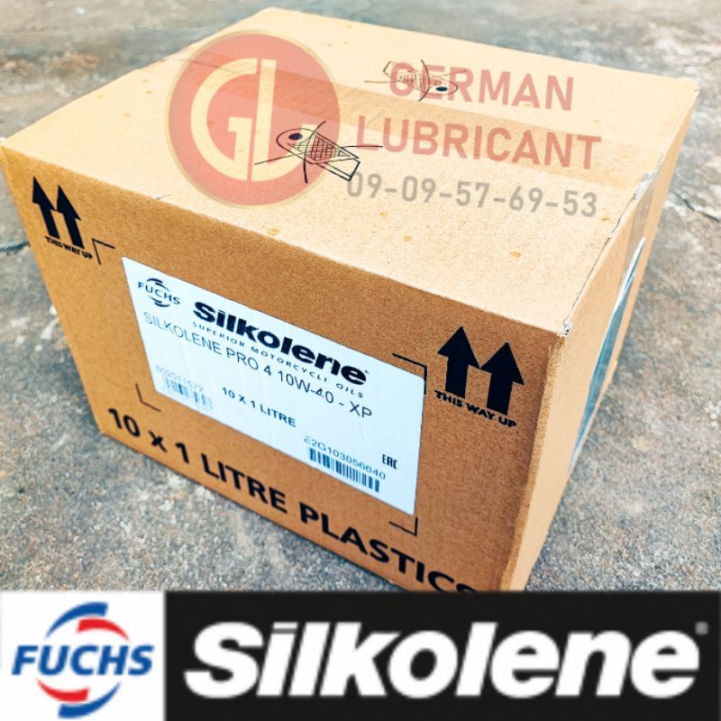 Thùng Fuchs Silkolene 10W40 - Thùng nhớt Fuchs - Thùng nhớt Silkolene - Fuchs 10W40 - Silkolene 10W40