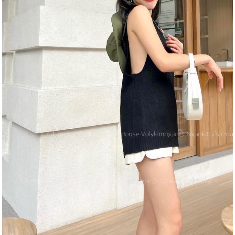 Áo len sn khoét rộng nhiều màu