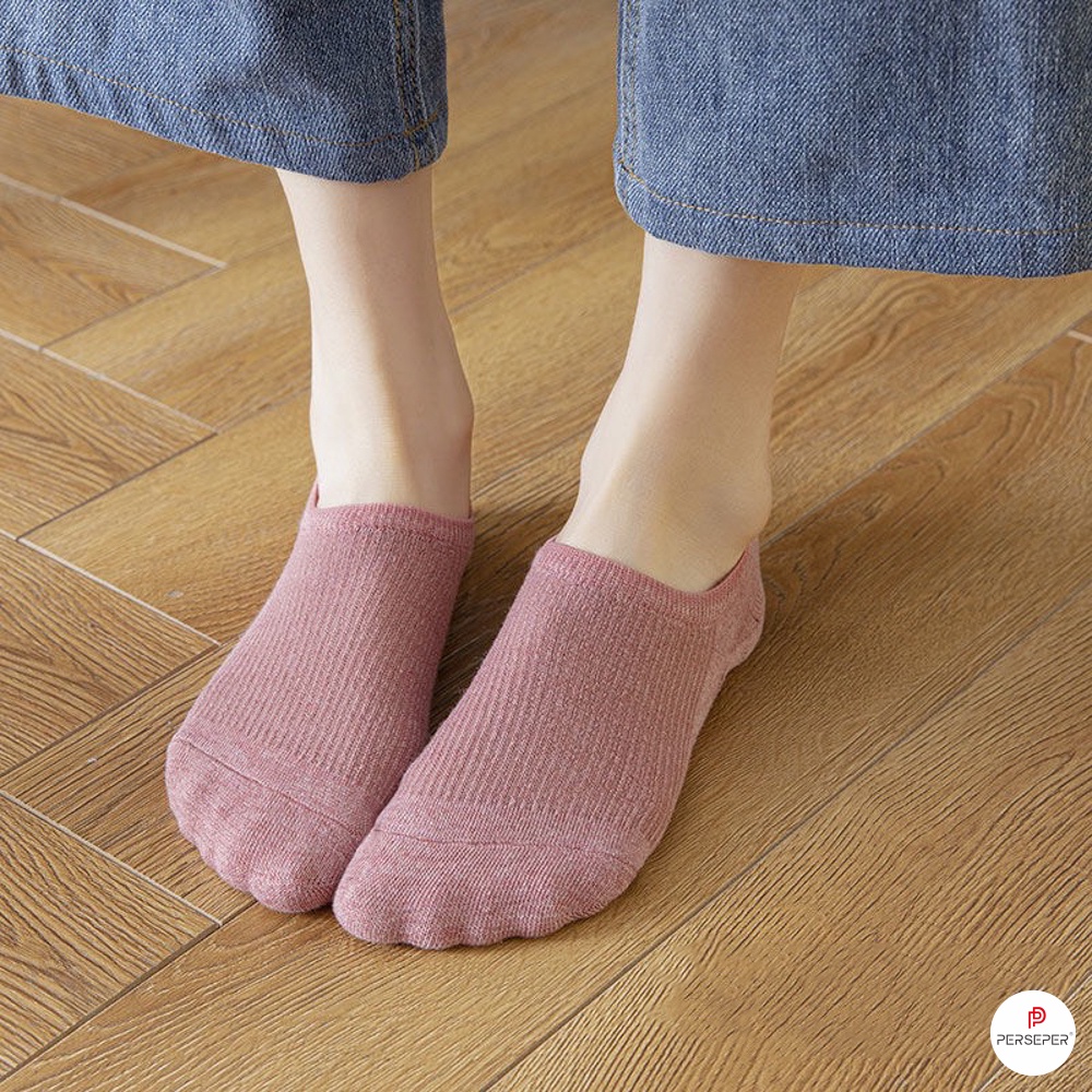 Tất vớ nữ cổ lười phong cách Hàn Quốc hiện đại dễ phối đồ - Ekiu Shop