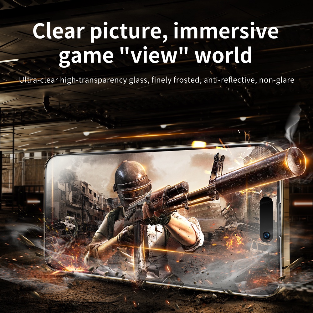 SmartDevil Kính Cường Lực Nhám Bảo Vệ Màn Hình Cho iPhone 14 Promax / 14 Pro / 14 Plus / 13 Promax / 13 Pro / 13 / 12 Promax / 12 Pro / 12