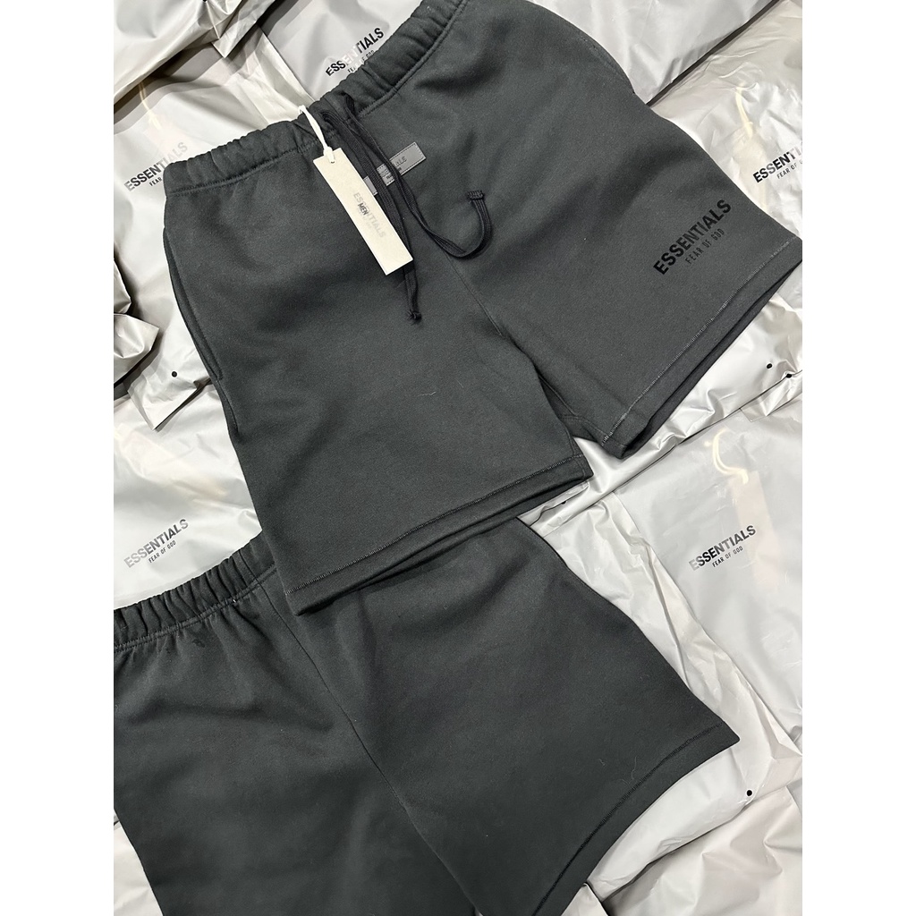 Quần short Essentials thun cotton - Co giãn 4 chiều