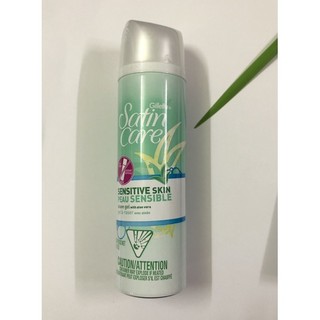 Gel cạo lông GILLETTE SATIN CARE SHAVE GEL SENSITIVE SKIN 198g