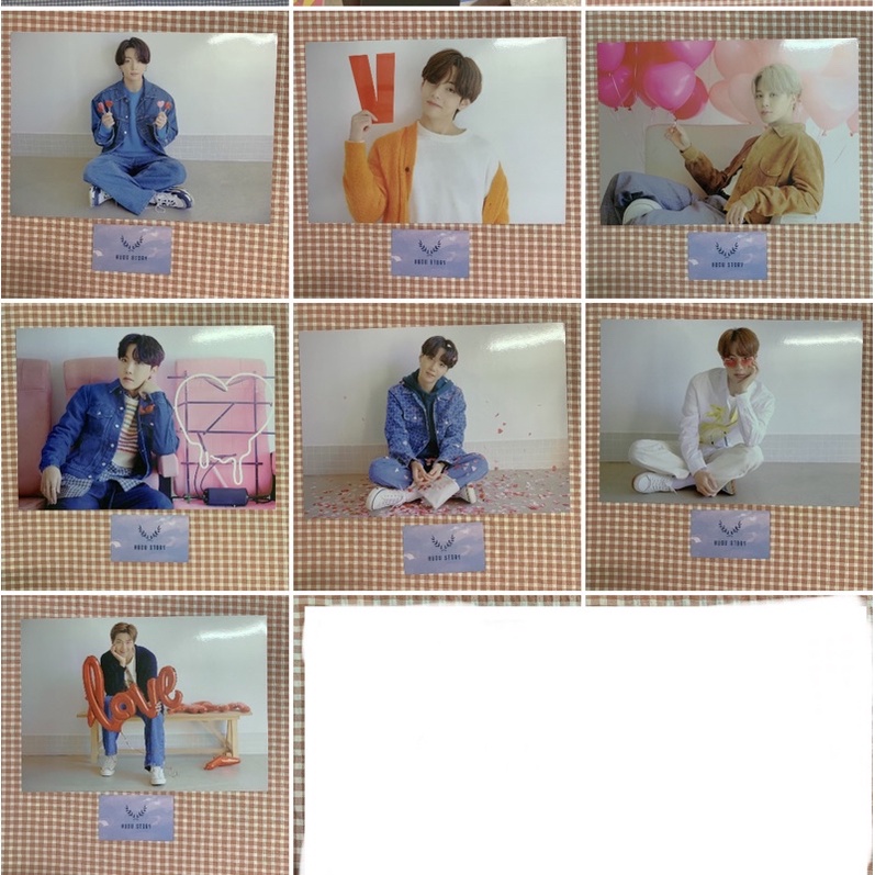 Ảnh tách lẻ set mini photocard YET TO COME Busan BTS Chính hãng