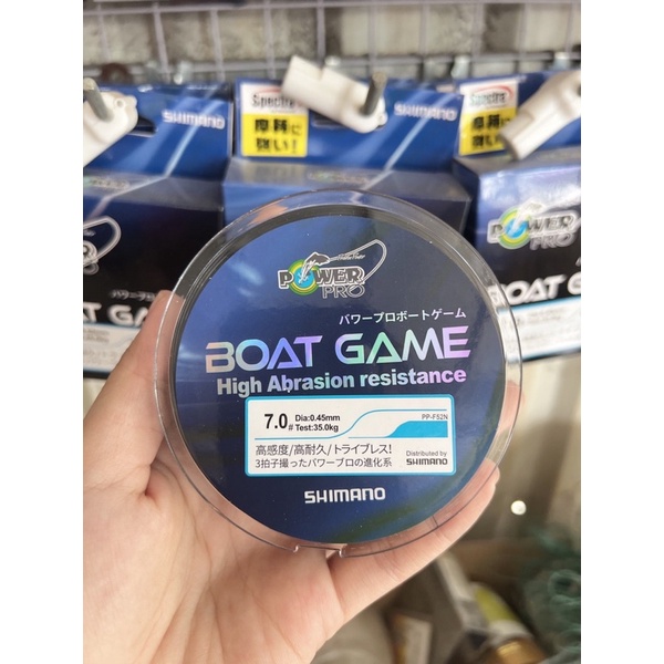 CƯỚC SHIMANO BOAT GAME 150M MÀU ĐEN