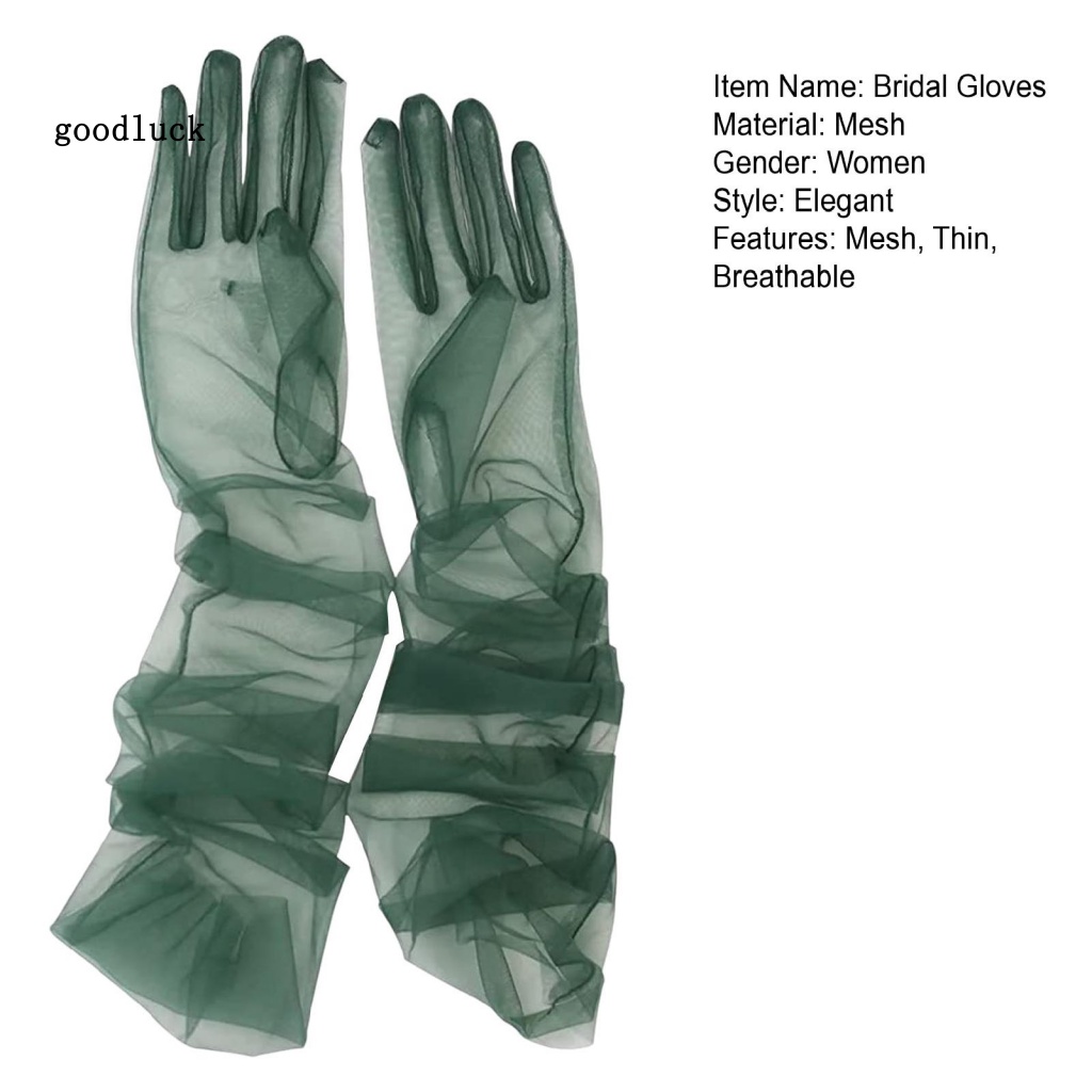 Chúc Mừng Năm Mới| 1 Đôi Găng Tay Dạ Hội Nhiều Màu Sắc