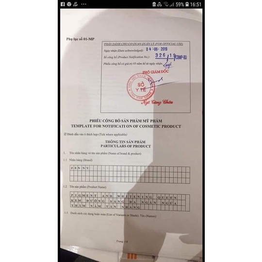 Kem Zenny chính hãng, bộ kem ngày và đêm _BALANA