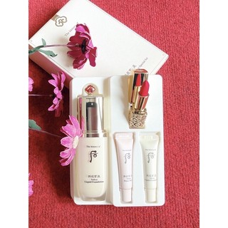 Set kem nền whoo velvet liquid foundation che khuyết điểm căng mịn , lão hoá hàn quốc