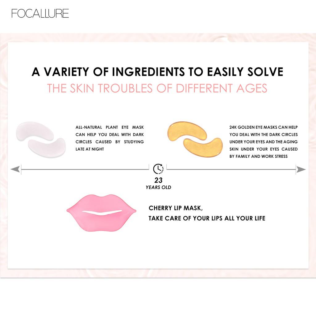 FA SC02 Mặt Nạ FOCALLURE Collagen Dưỡng Ẩm Và Chăm Sóc Môi 10g