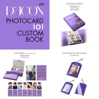 Bộ ảnh 101 card bo góc dicon bts set 101 photocard có sẵn