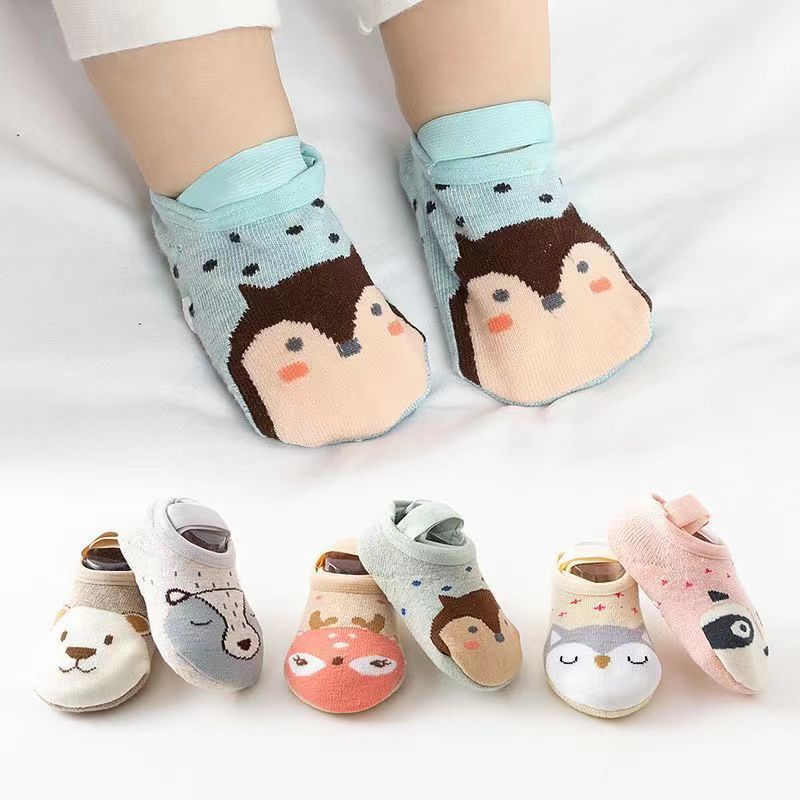 Vớ Cotton Chống Trượt Cho Bé Sàn