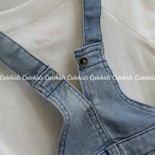 Quần yếm Jeans BT Hm