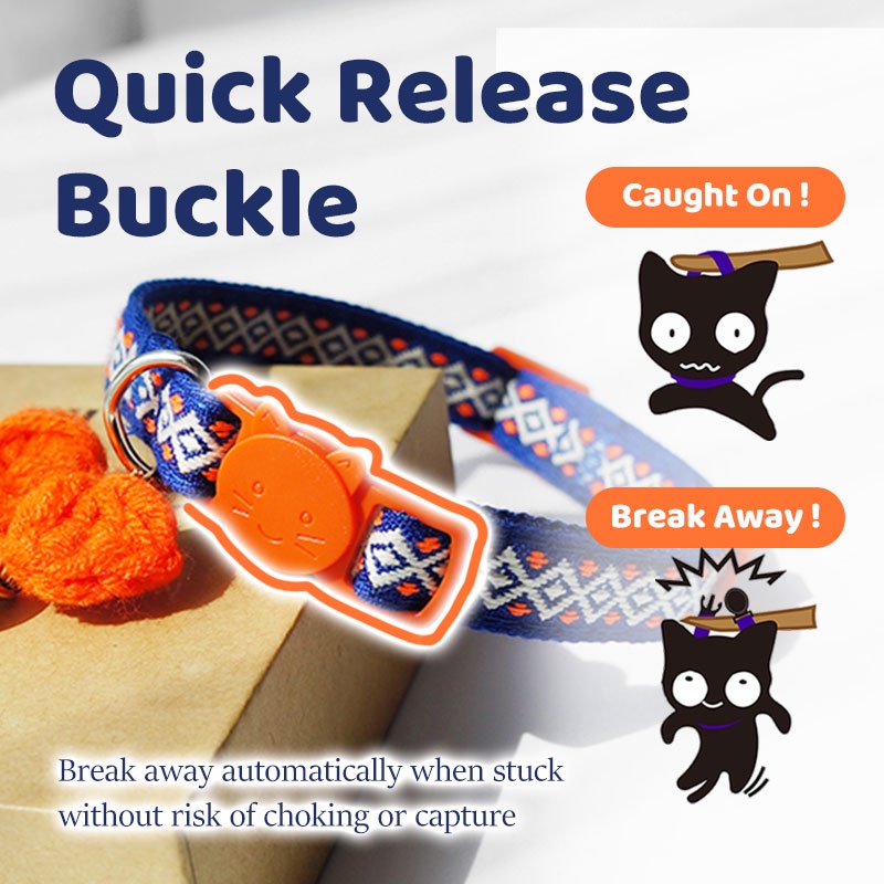 HamshMoc Vòng Cổ Nhẹ Mềm Mại Thoải Mái Bền Bỉ Có Chuông Và Nơ Dễ Thương Có Thể Điều Chỉnh Cho Thú Cưng / Mèo / Thỏ