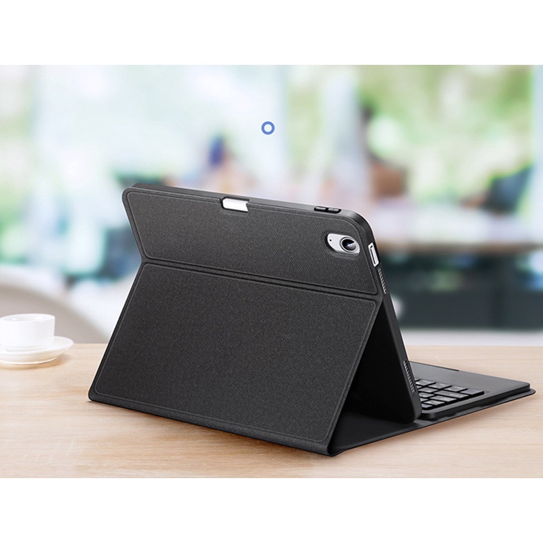 Bao da kèm bàn phím cho iPad  7/8/9 10.2inch, Ipad Gen 10 10.9 inch 2022 bluetooth có bàn di chuột chính hãng Dux Ducis