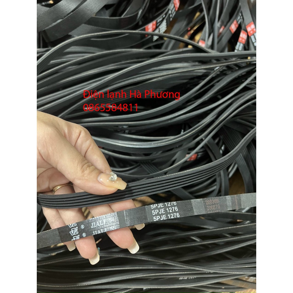 Dây curoa máy giặt sấy lồng ngang - đai culoa cửa trước 5PJE 1276 MIDEA - 5 rãnh